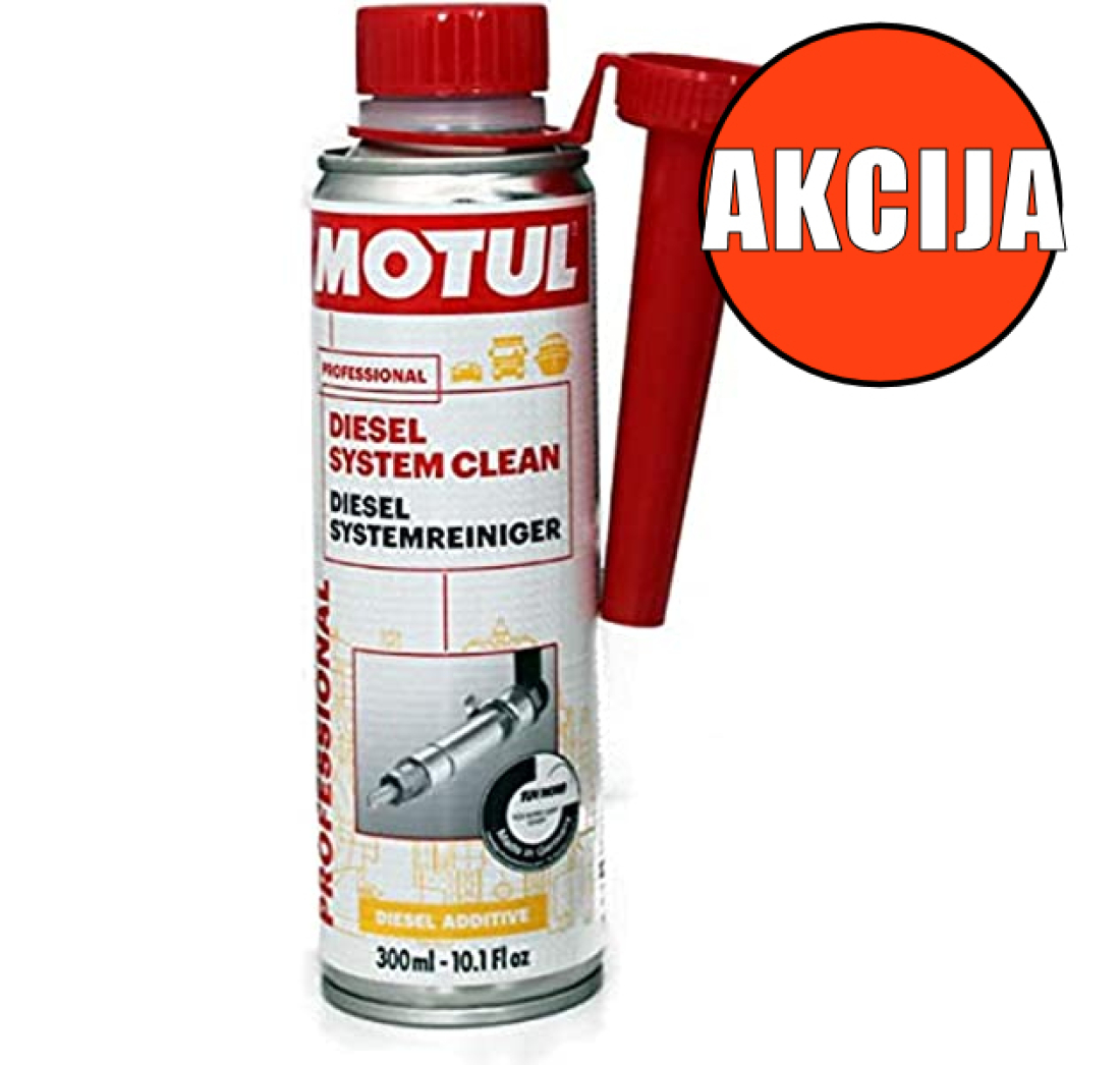 ČISTAČ INJEKTORA I PUMPE MOTUL DIESEL 300ml